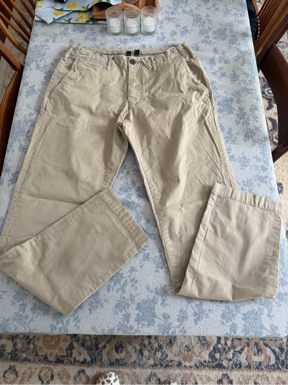 Men's American Eagle Khaki Casual Chino Pants - Classic Fit